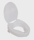 Raised Toilet Seat with lid
