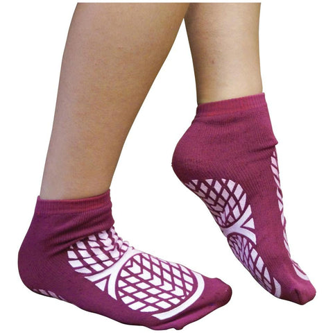 Red Non Slip Socks