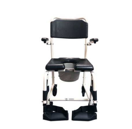 Deluxe Mobile Commode and Shower Chair