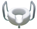 Raised Toilet Seat with Arms